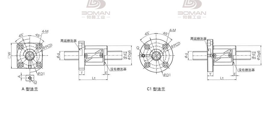 KURODA GR2505DS-CALR 日本黑田丝杠和thk丝杠哪个贵