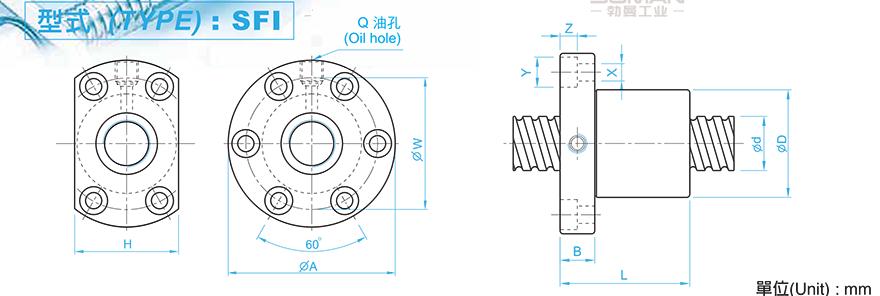 TBI SFI01605-4 tbi丝杆研磨的轧制分别